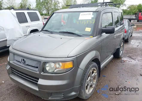 2007 Honda Element Sc из США, поврежденный, VIN 5J6YH18987L006085